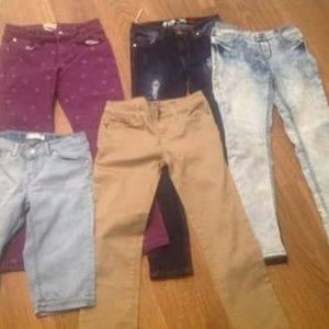 Roxy levis Girls size 12  14 and large pants